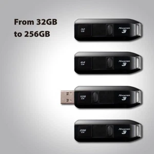 Patriot X3 32GB 64GB 128GB 256GB USB 3.2 Capless Slider Flash Drive Memory Stick - Afbeelding 1 van 55