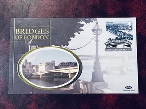 Bridges of London Benham FDC London Bridge 2002 LONDON SE1 POSTMARK - Picture 1 of 2