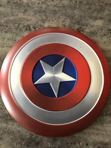 12 Zoll Captain America Shield Marvel Bürgerkrieg Metall Wandkunst oder Cosplay Arm Schild