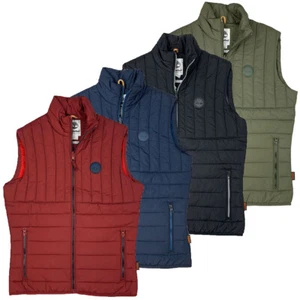 Timberland Men's Puffer Poly Fill Lightweight Vest A1YQ4 - Picture 1 of 22