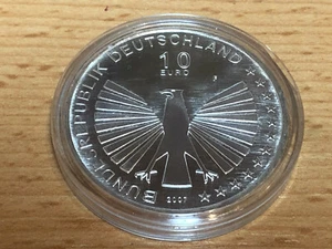 10 Euro Silber-Gedenk-Münze „50 Jahre Römische Verträge“ *TOP* - Bild 1 von 2