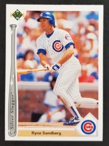Tarjeta de béisbol Ryne Sandberg 1991 Upper Deck #8 (NM) - Imagen 1 de 2