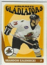 2006-07 Gwinnett Gladiators (ECHL) Brandon Kaleniecki