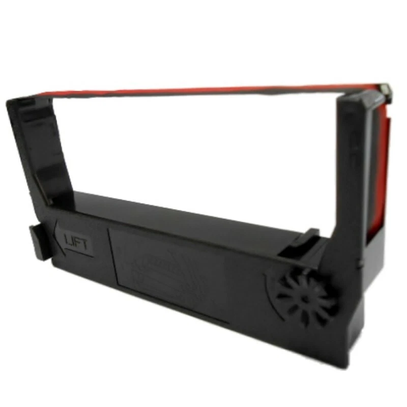 Farbband-schwarz/rot -für Sharp ER 2975 - Epson ERC 23-Farbbandfabrik Original - Bild 1 von 1