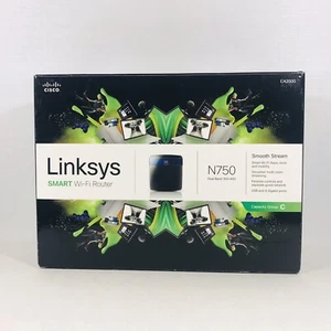 LINKSYS SMART WI-FI ROUTER N750 -- EA3500-NP -- DUAL BAND ROUTER -- - Picture 1 of 7