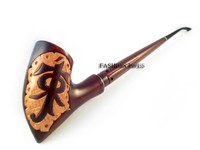 Long Tobacco Smoking Pipe /"Gladiator/" Legionary CHURCHWARDEN 13/'/'//33 cm Handmade