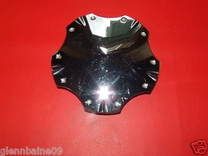 Ford Chrome Custom Wheel Center Cap (1) pn: YF42-1A096-CA - Picture 1 of 2