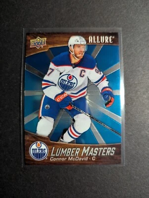 2023-24 Upper Deck Allure #LM-15 Connor McDavid Lumber Masters Oilers - Image 1 of 4