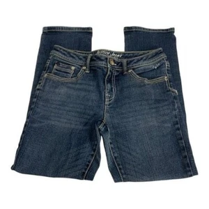 Justice Youth Girls Straight Leg Denim Jeans Size 8.5 - Picture 1 of 7