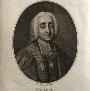 François Bonneville (1755-1844) — Maupéou (1750-1832) — eau forte — c. 1790. - Picture 1 of 3