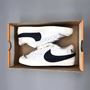 Sz 6 W - Nike Blazer Low '77 Jumbo 'White/Sail/Black'๐ฅ Women Casual School PE - Picture 1 of 7