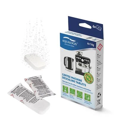 6 Descaling Tablets Descaler For Jura 61848 70751 Philips CA6700 Siemens TZ80002 - Image 1 of 4