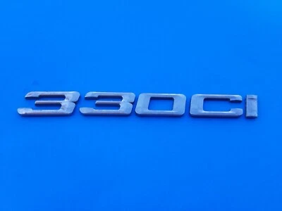 00 01 02 03 04 05 06 宝马 330CI 330 CI 后刺绣标志徽章符号原始设备制造商 (2006) — 第 1/3 张图片