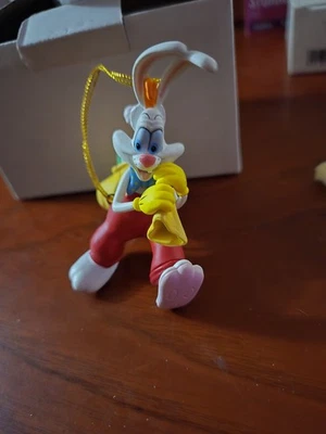 Vintage Disney Grolier Roger Conejo Adorno Navidad Magia 26231 115 Nuevo en Caja Foto 1 de 3