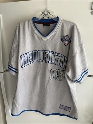 Camiseta deportiva para hombre FUBU Sport Brooklyn 05 gris azul talla XXL leer descripción Foto 1 de 4