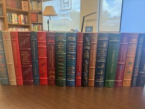 ERNEST HEMINGWAY 19 Volumes Easton Press Old Man Bell Sun Complete 1990s Set - Picture 1 of 7