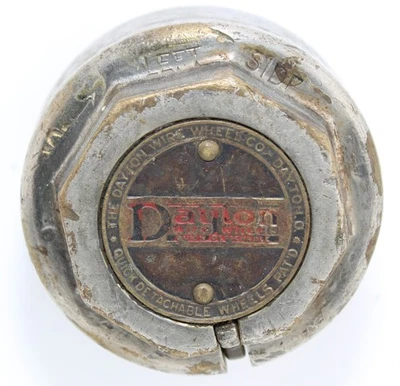 Early 1920's Dayton Wire Wheel Hubcap-Brass (Rare!) - Image 1 of 4