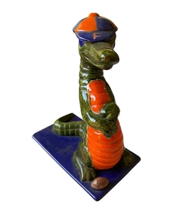 Rare Vtg University Of Florida UF Gator Gators Ceramic Statue Mascot Read Desc. - Picture 1 of 8