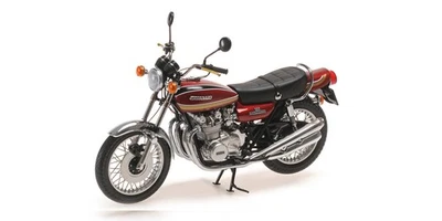 Minichamps 1:12 KAWASAKI 900 Z1 SUPER 4 RED & BROWN 1972 - 122164104 - Immagine 1 di 2