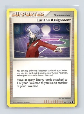 Pokémon TCG Lucian's Assignment 92/111 Rising Rivals Normal HP - Image 1 of 2