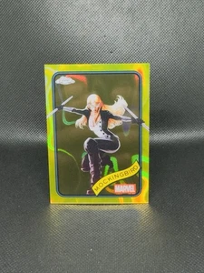 2025 Topps Chrome Marvel Mockingbird rifrattore lava giallo #37 - Foto 1 di 2