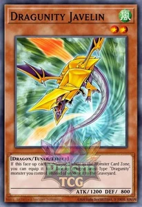 Dragunity Javelin super rare HA04-EN014 Yugioh - Picture 1 of 1