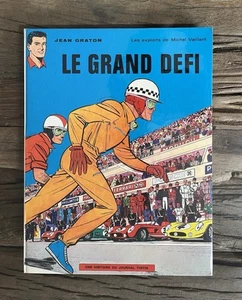 MICHEL VAILLANT: 2ÈME ÉDIT DOS IMPRIMÉ 1969 LE GRAND DÉFI CRAQUANT NEUF (GRATON) - Foto 1 di 9
