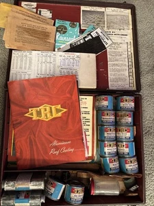 Rare Vintage Texas Refinery Company Salesman Roofing Sample Kit - Picture 1 of 15