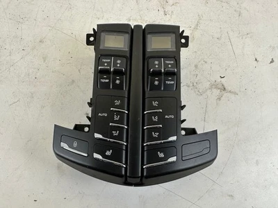 Interruptor de controle climático assento traseiro Porsche Cayenne Turbo HVAC 958 92A 11-18 aquecido - Imagem 1 de 4
