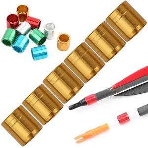 60pcs Explosion-proof Rings Archery Nock OD7.1/7.4/7.6mm Arrow Shaft Hunting DIY - Picture 1 of 18