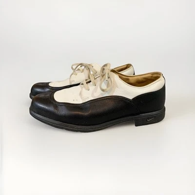 Nike Golf Shoes "Verdana Last" White  Black 010709 Womens 8 Air Comfort — 第 1/4 张图片