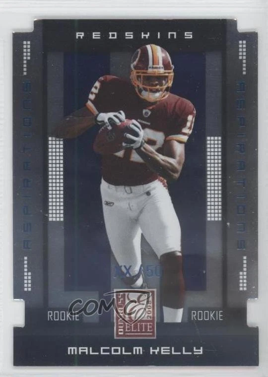2008 Donruss Elite Aspirations Die-Cut /50 Malcolm Kelly #149 Rookie RC - Image 1 of 2