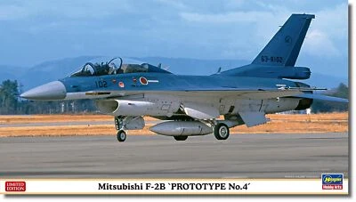 Mitsubishi F-2b Prototype Nr. 4 1:72 Plastic Model Kit HASEGAWA - Immagine 1 di 2