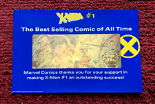 Vintage Original 1992 X-MEN #1 The Best Selling Comic Of All Time Hologram Print