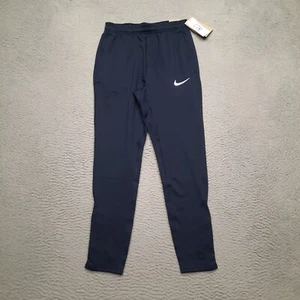 Nike Strike 24 Knit Soccer Pants Youth Medium Navy Blue Dri Fit Jogger FD7578 - Picture 1 of 8