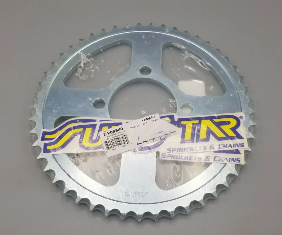 Piñón trasero de acero Sunstar 49T 2-209849 Foto 1 de 2