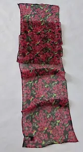 Womens NEXT silk Floral Scarf - Picture 1 of 10