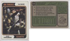 2017 Topps Rediscover Topps Buybacks Silver Dave Kingman #1974-610