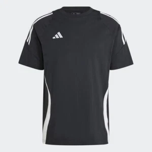 ADIDAS T-Shirt Baumwolle schwarz - TIRO24 SWTEE - BLACK/WHITE - IJ9954 - Bild 1 von 6