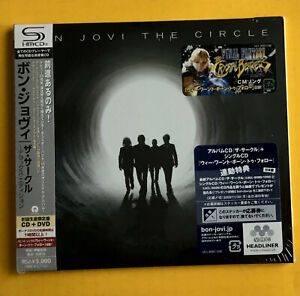 Bon Jovi The Circle JAPAN SHM CD + DVD UICL-9080 NEU SEALED