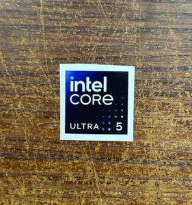 1x Intel Core 5 Ultra / Laptop Custom Sticker Label (NEW) - Picture 1 of 1