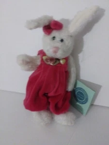 Boyd's Bears Lauren Bunny # 9168-01 retirado aproximadamente 8" como nuevo con todas las etiquetas - Imagen 1 de 3