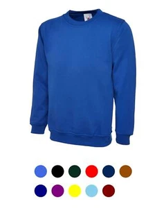 Uneek - Childrens/Kids Sweatshirt/Jumper - 50% Polyester 50% Cotton - Picture 1 of 14