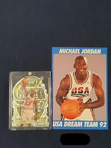 ☆ Michael Jordan 1992 5Majeur USA Dream Team Blue Oversize Bulls RARE HOT ☆ - Zdjęcie 1 z 2