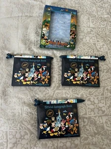 3 Walt Disney World Mickey & Friends Official Autograph Book With PENS & Album - Picture 1 of 4