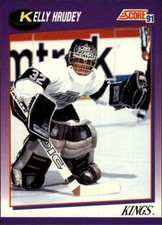 1991-92 Score American Kings Hockey Card #231 Kelly Hrudey
