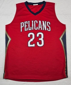 Anthony Davis #23 New Orleans Pelicans Match Up Red Basketball Jersey Size XL - Picture 1 of 13