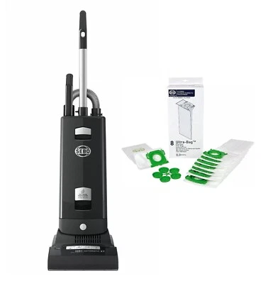 SEBO STAUBSAUGER Automatic X7 Bürststaubsauger 91504SE graphite mit 8 Tüten