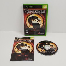 Mortal Kombat Deception Game Microsoft Xbox Midway 2004 Complete CIB
