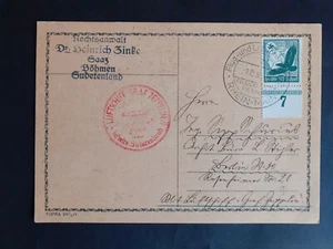 1938 - AIR MAIL CIRCULATED COVER - Mit Luftschiff Graf Zeppelin - Picture 1 of 2